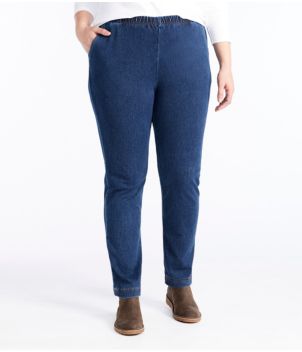 Women's Perfect Fit Pants, Denim Original Tapered Leg