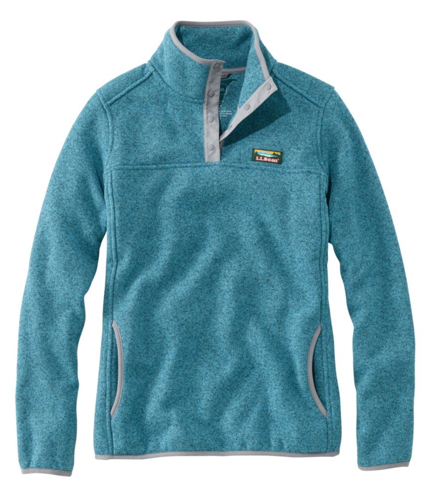 long fleece pullover