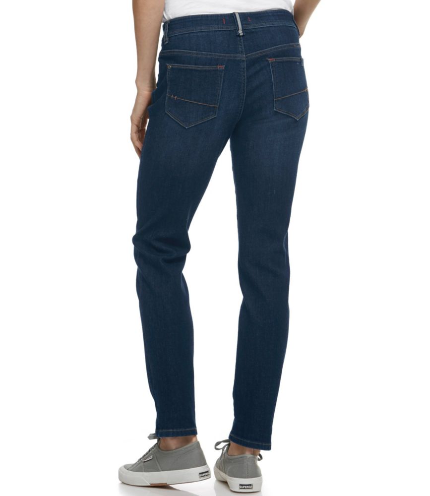 ll bean elastic waist jeans