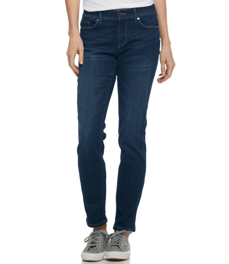 ll bean elastic waist jeans