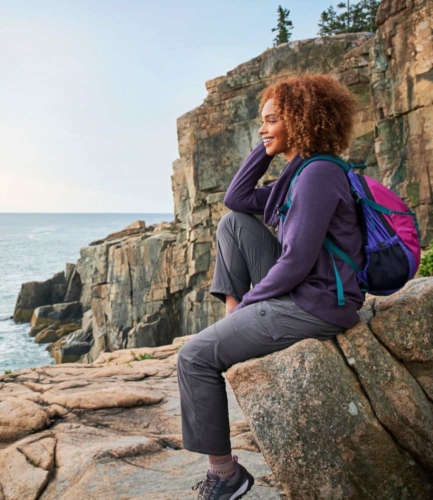 Women's Vista Camp Pants, Straight-Leg Cargo, Dark Taupe, small image number 8