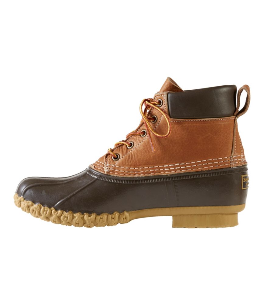 Men's Padded Collar Bean Boot, Tan/Brown, small image number 2