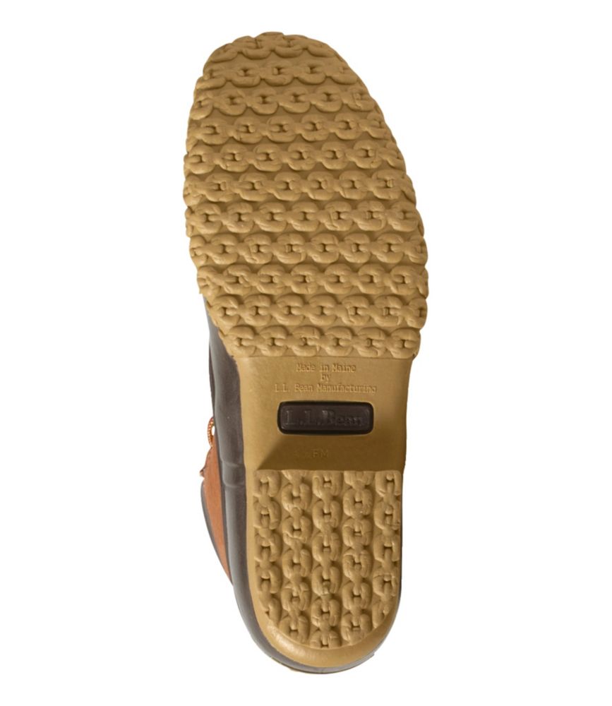 Men's Padded Collar Bean Boot, Tan/Brown, small image number 4
