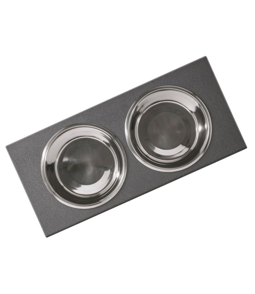 All-Weather Pet Feeder, Slate Gray, small image number 2