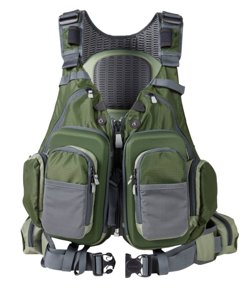 This fly fishing gift guide image shows the L.L.Bean Rapid River Vest Pack.