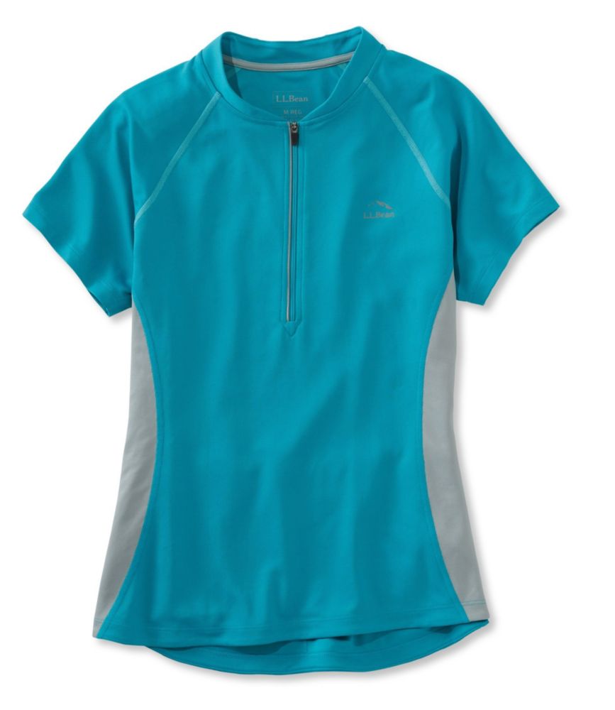 Women's Comfort Cycling Jersey, ShortSleeve Cycling at L.L.Bean