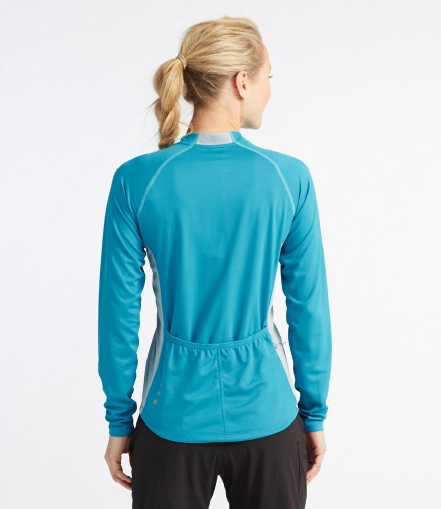 Women's Comfort Cycling Jersey, LongSleeve Cycling at L.L.Bean