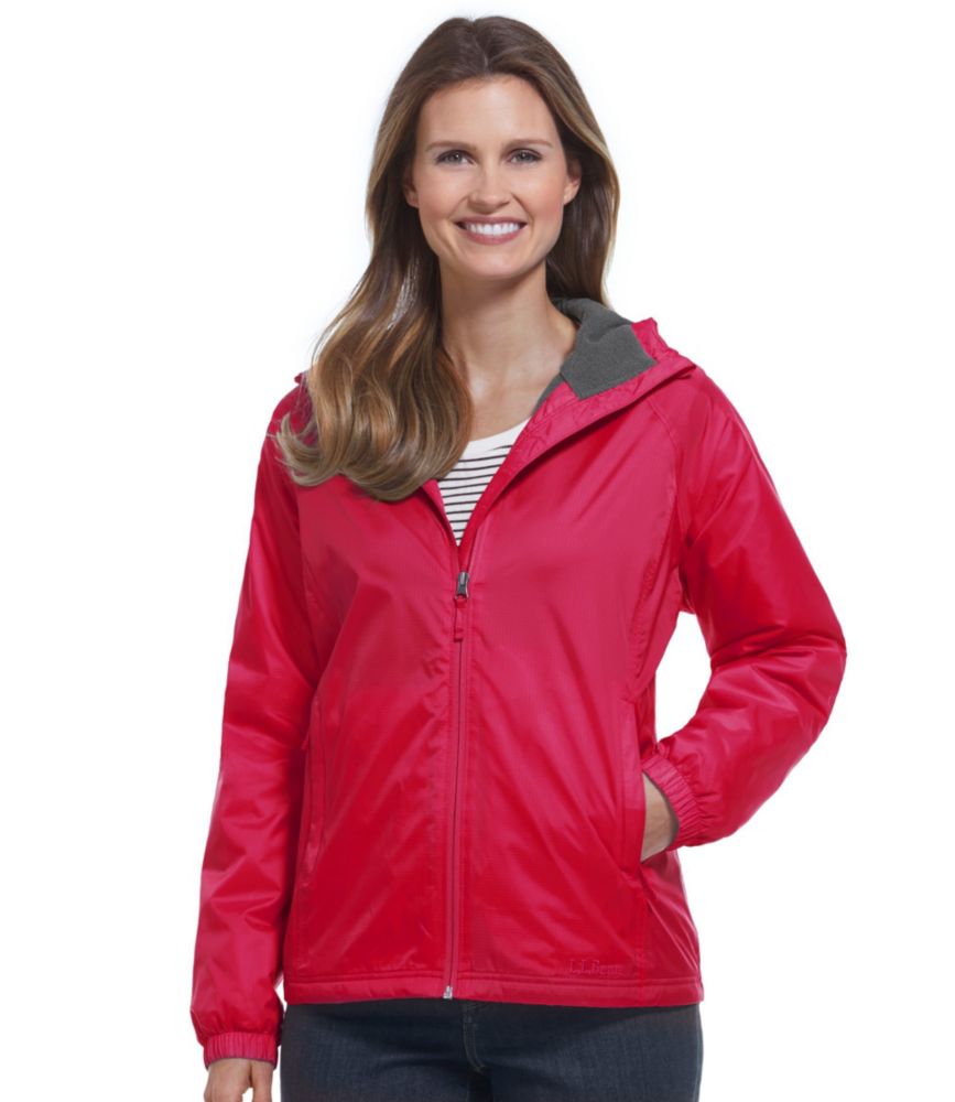 fleece lined rain jacket womens