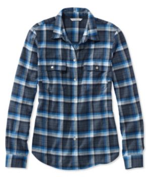 Women's Signature Lightweight Flannel Shirt, Plaid