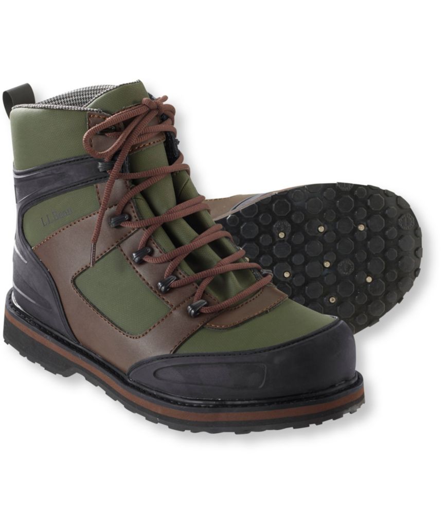studded work boots