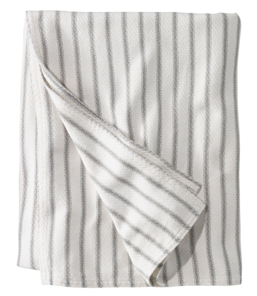 MaineMade Cotton Blanket, Stripe Blankets & Throws at L.L.Bean