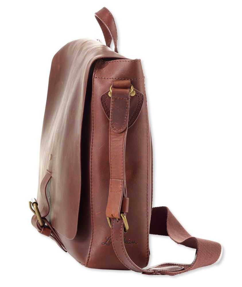 ll bean leather bag