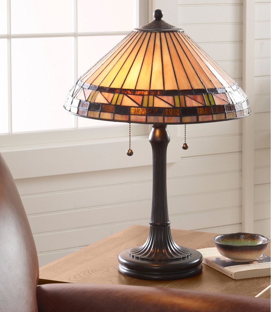 Bradbury Art Glass Table Lamp