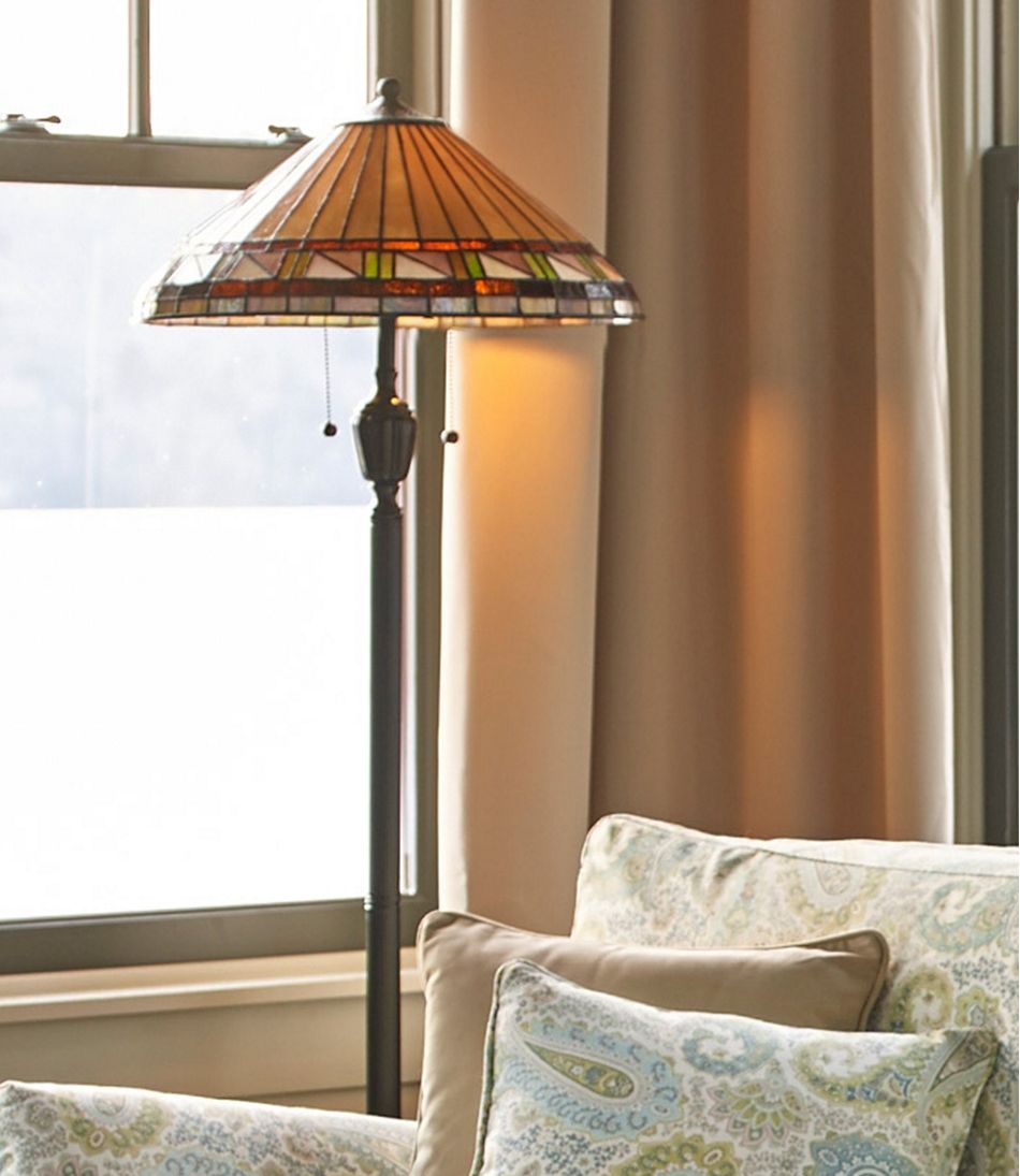 Bradbury Art Glass Floor Lamp