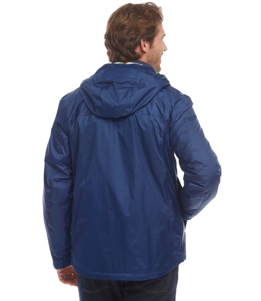 lined rain jacket