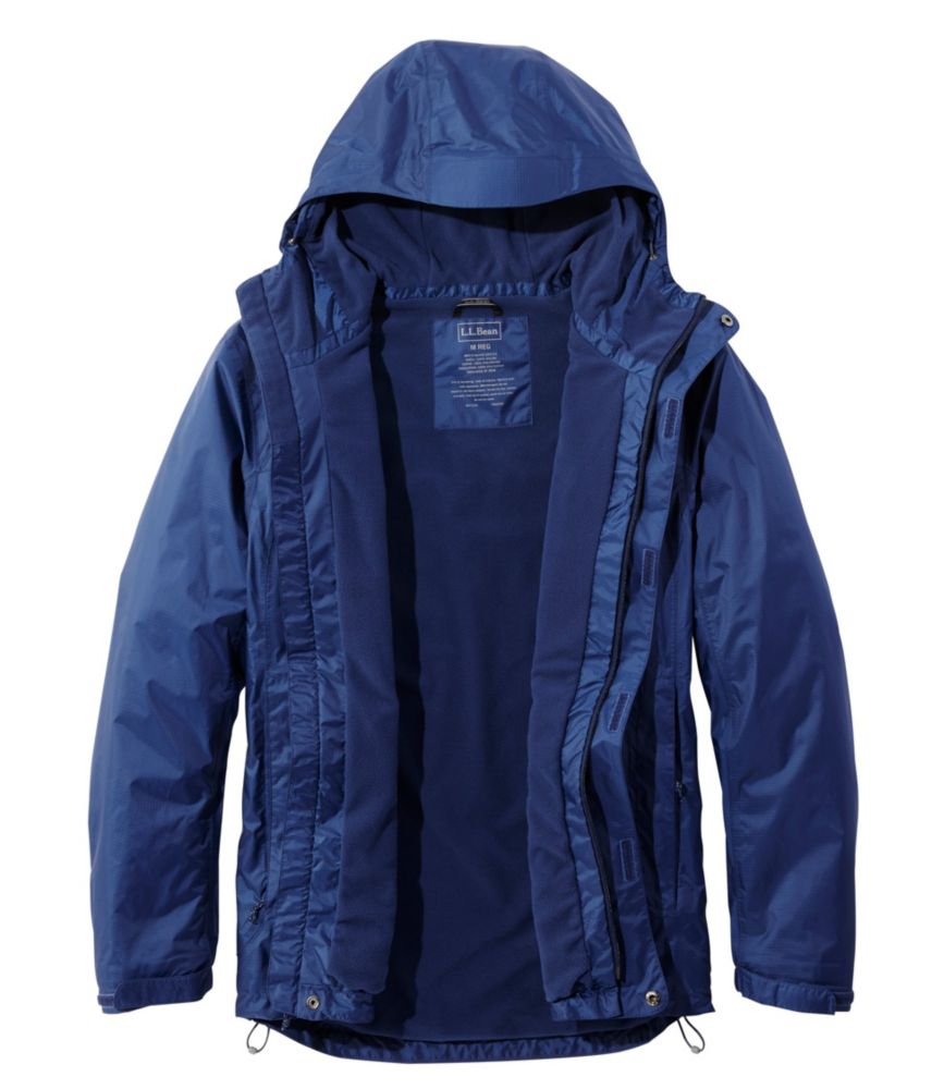 lined rain jacket