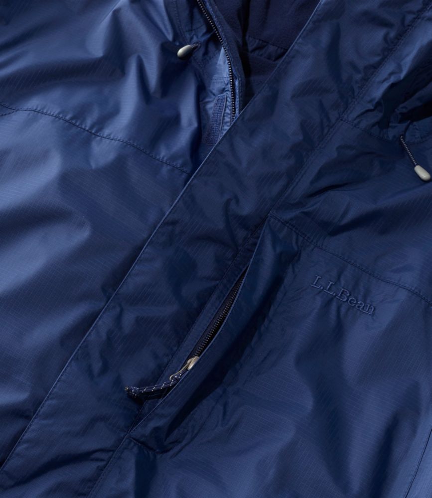 Men's Trail Model Rain Jacket, FleeceLined