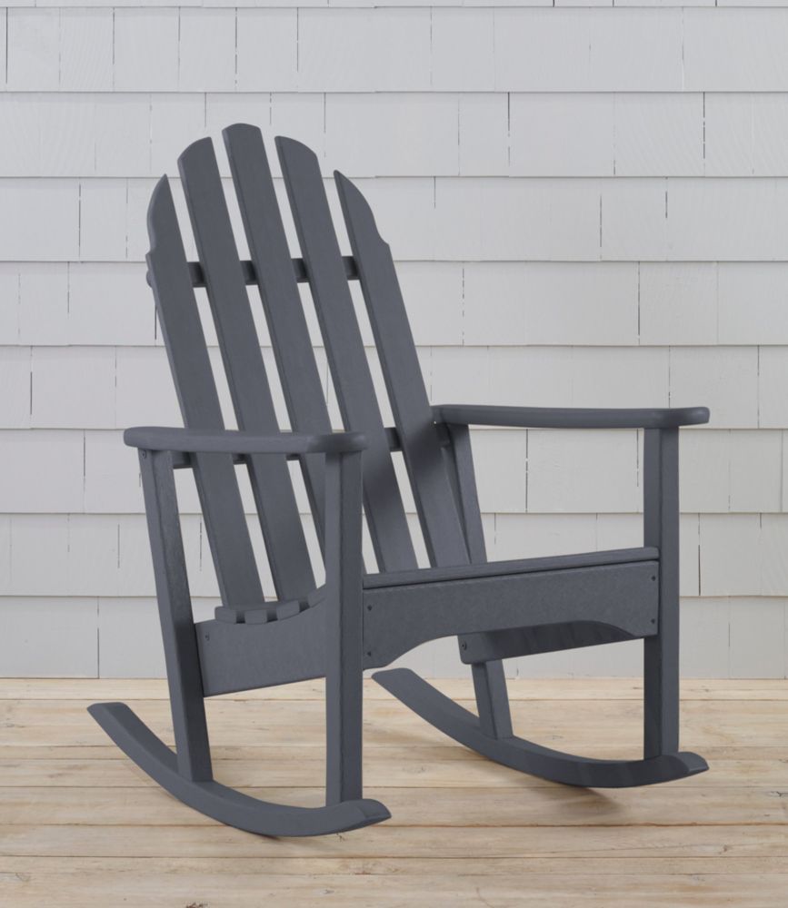 All Weather Adirondack Rocker Home Goods At L L Bean   293827 38602 41