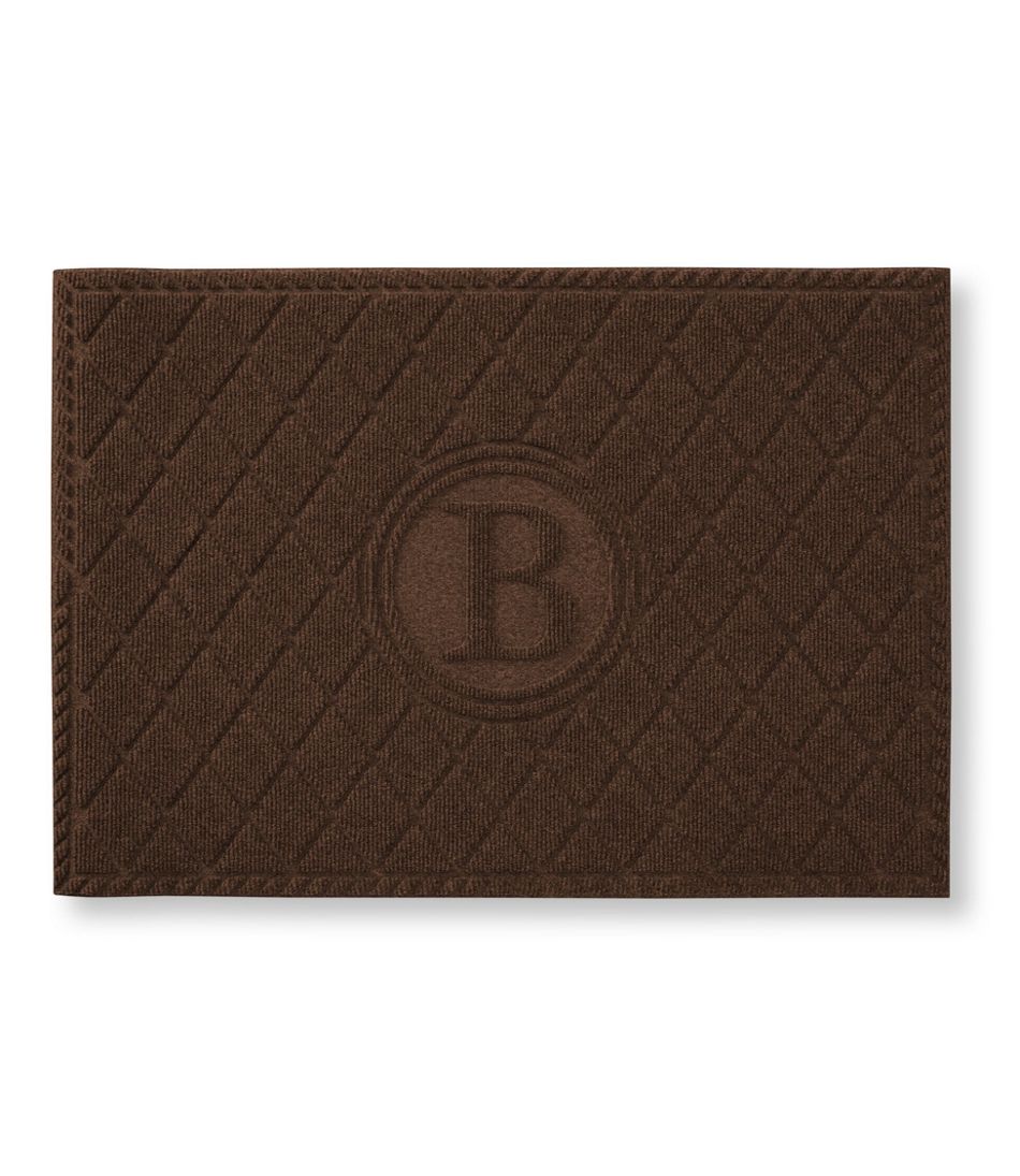 Waterhog Doormat Recycled Diamond Personalized Llbean