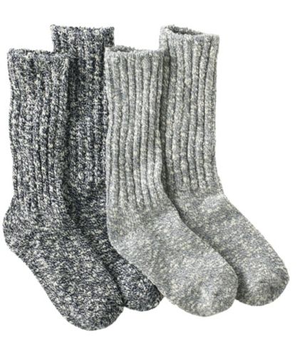 Men's Cotton Ragg Camp Socks, Two-Pack | Free Shipping at L.L.Bean.