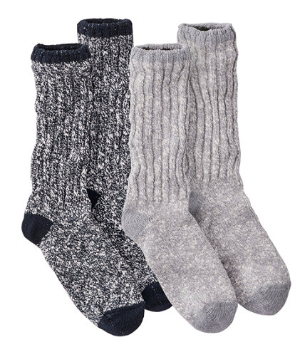 Mismatched Socks Boot Socks Men's Socks Hiking Socks Glacier Sunset Camp Socks Ribbed Cabin Socks Warm Socks| Winter Socks