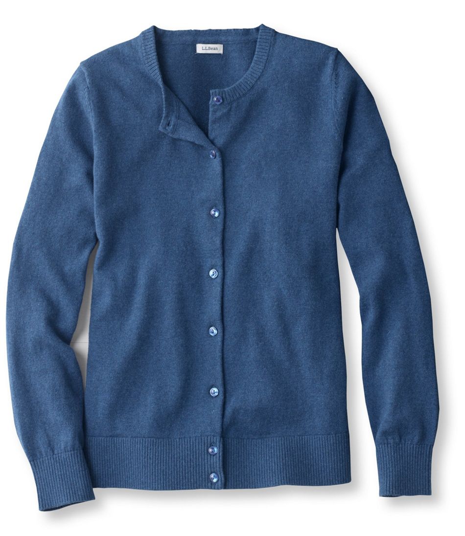 Women's Cotton/Cashmere Cardigan  Sweatshirts & Fleece at L.L.Bean
