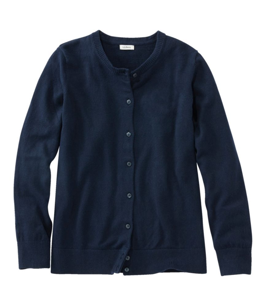 ll bean cashmere cardigan