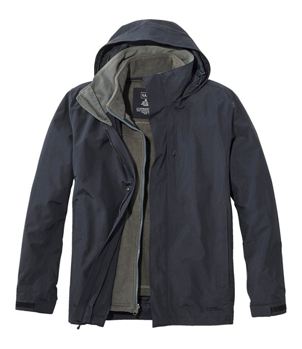 Storm Chaser 3-in-1 Jacket, Black/Shale Gray, large image number 0