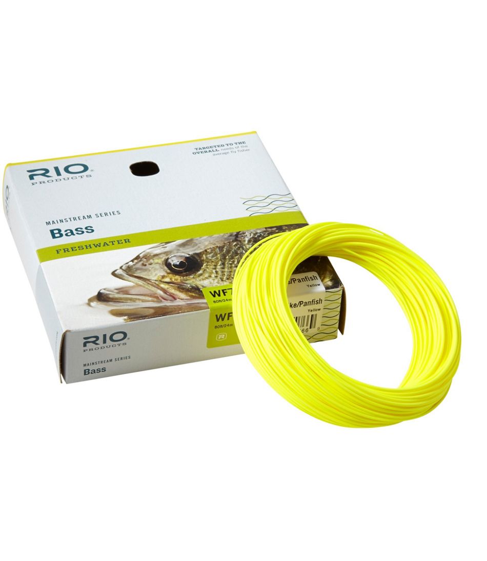 Rio Mainstream Bass Fly Line with Leader