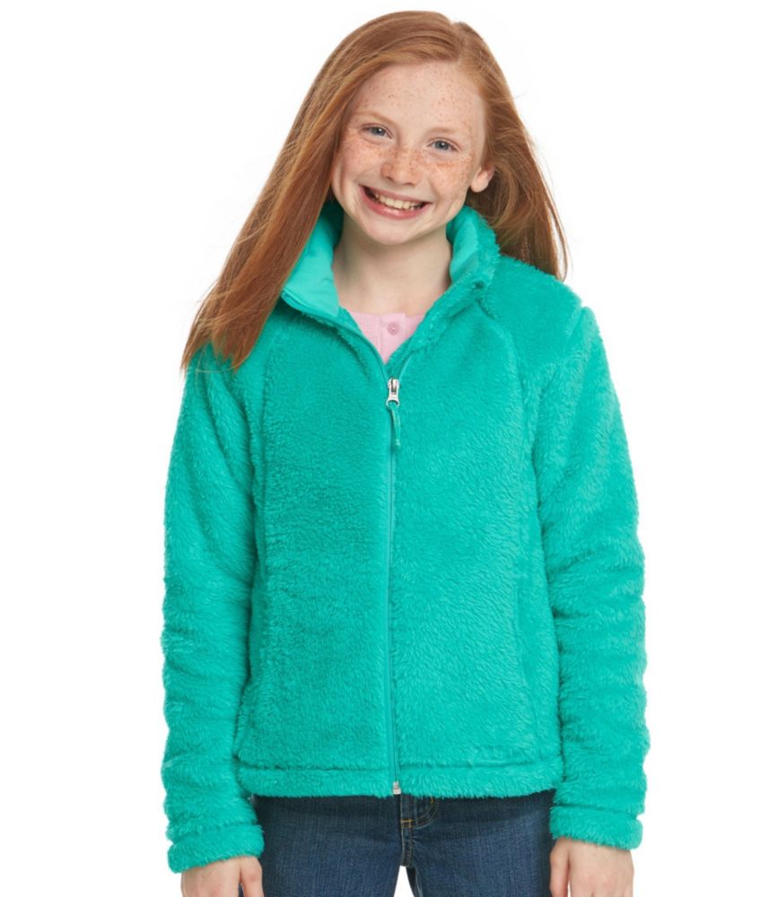 girls fleece jacket with hood