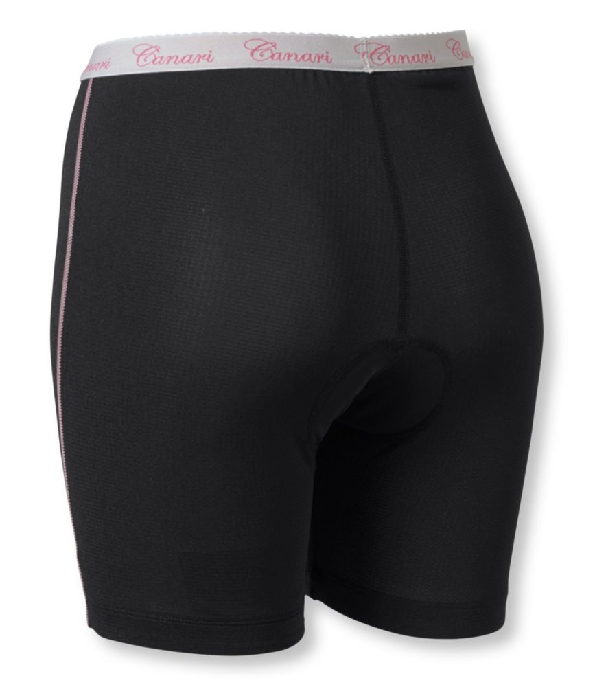 canari women's gel liner cycling shorts