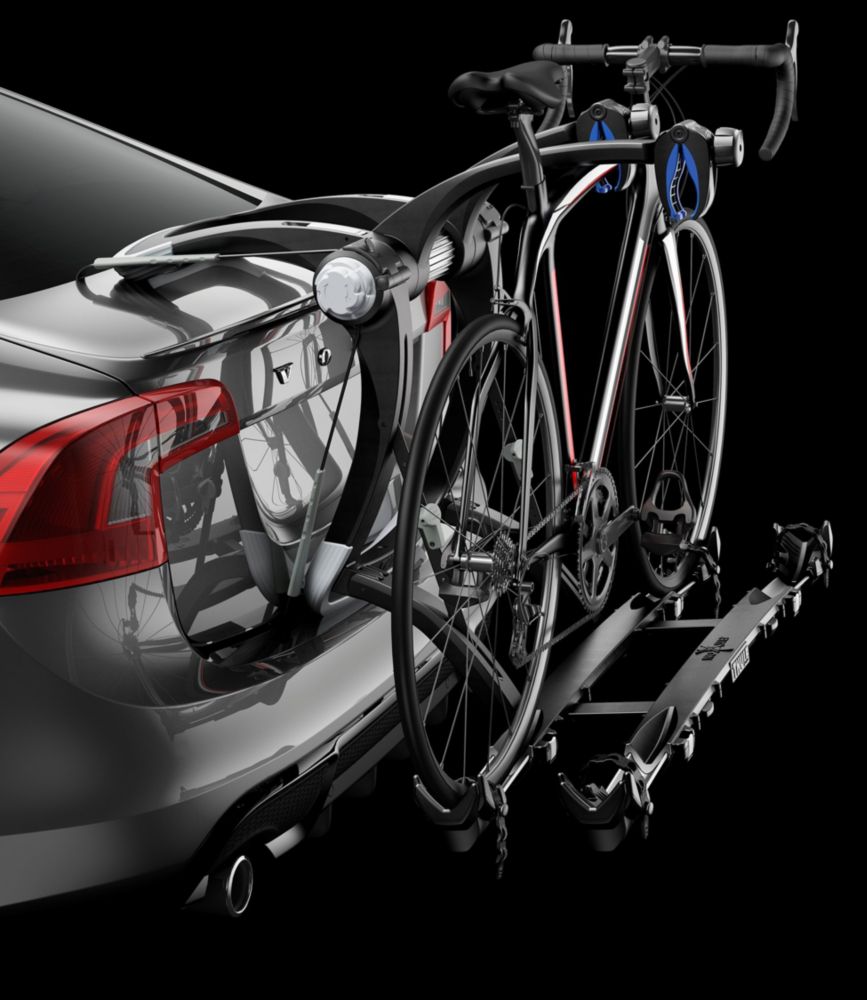 thule raceway pro platform 2 bike trunk rack