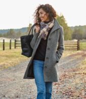 Ll bean womens hot sale pea coat