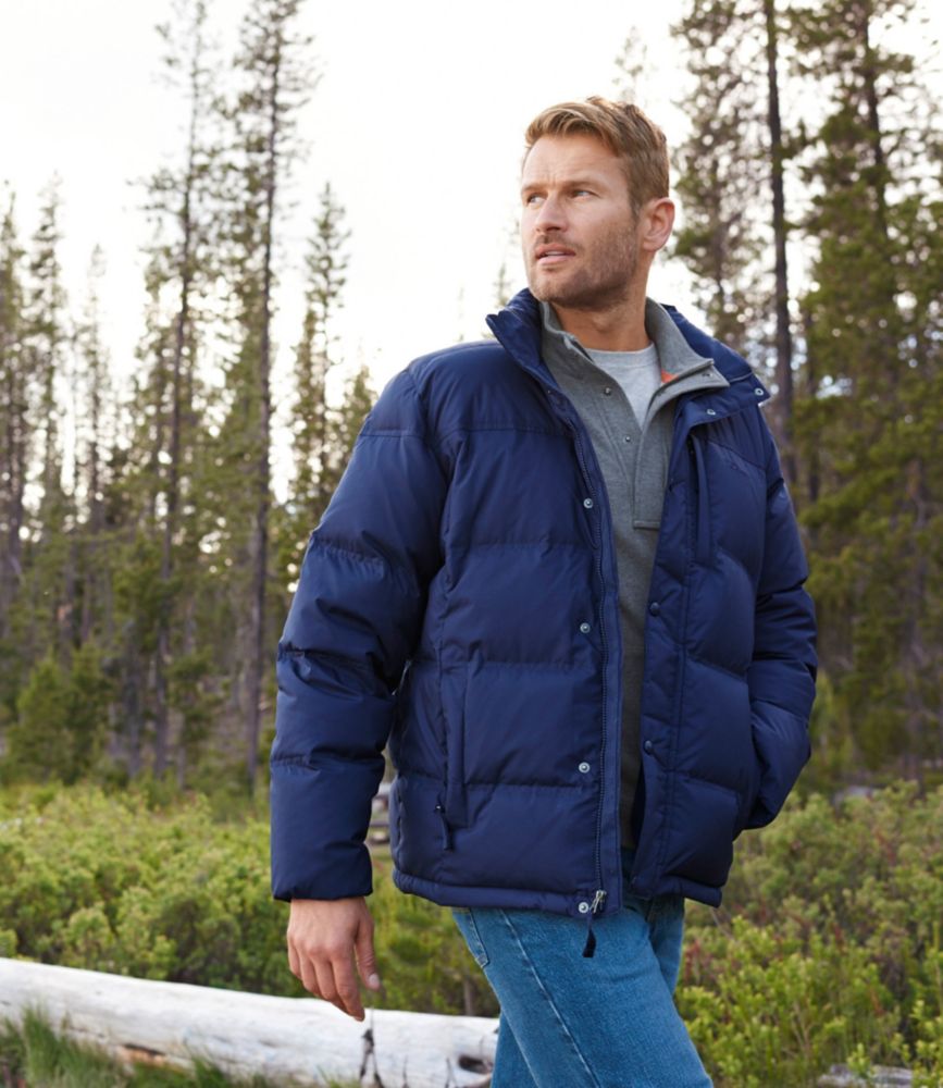 mens ll bean down jacket