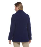 Ll bean fleece on sale peacoat