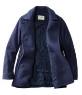 Ll bean sales fleece peacoat