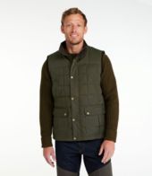 Waxed cotton 2025 down vest