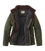 Women's L.L.Bean Upcountry Waxed-Cotton Down Jacket