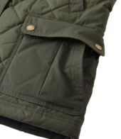 Women's L.L.Bean Upcountry Waxed-Cotton Down Jacket | Insulated