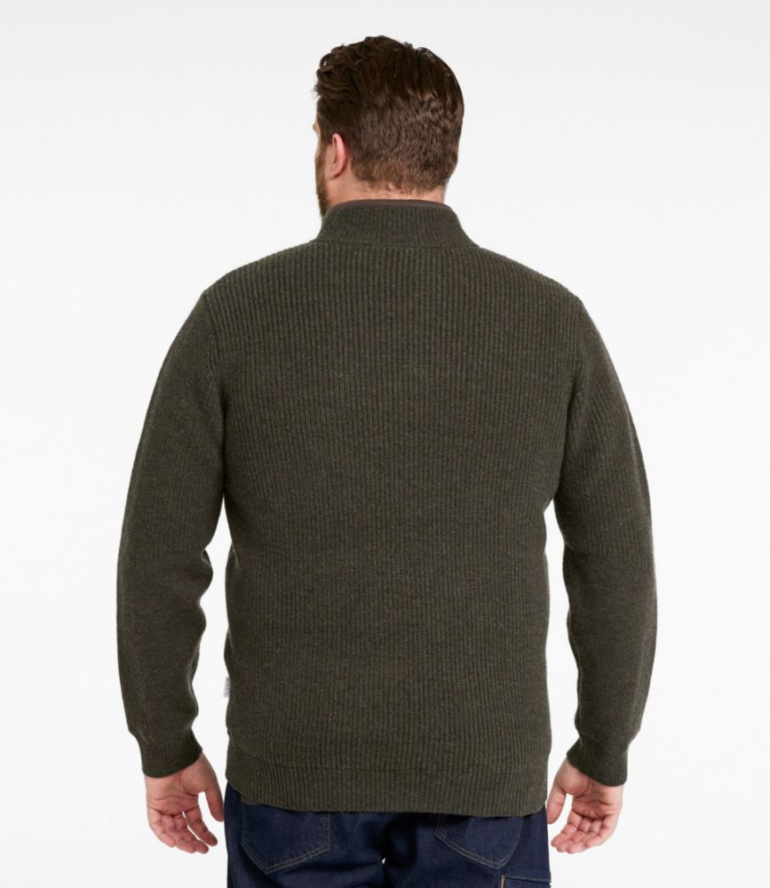 Men's Waterfowl Sweater with WINDSTOPPER by GORE-TEX LABS, Forest Shadow Heather, small image number 5
