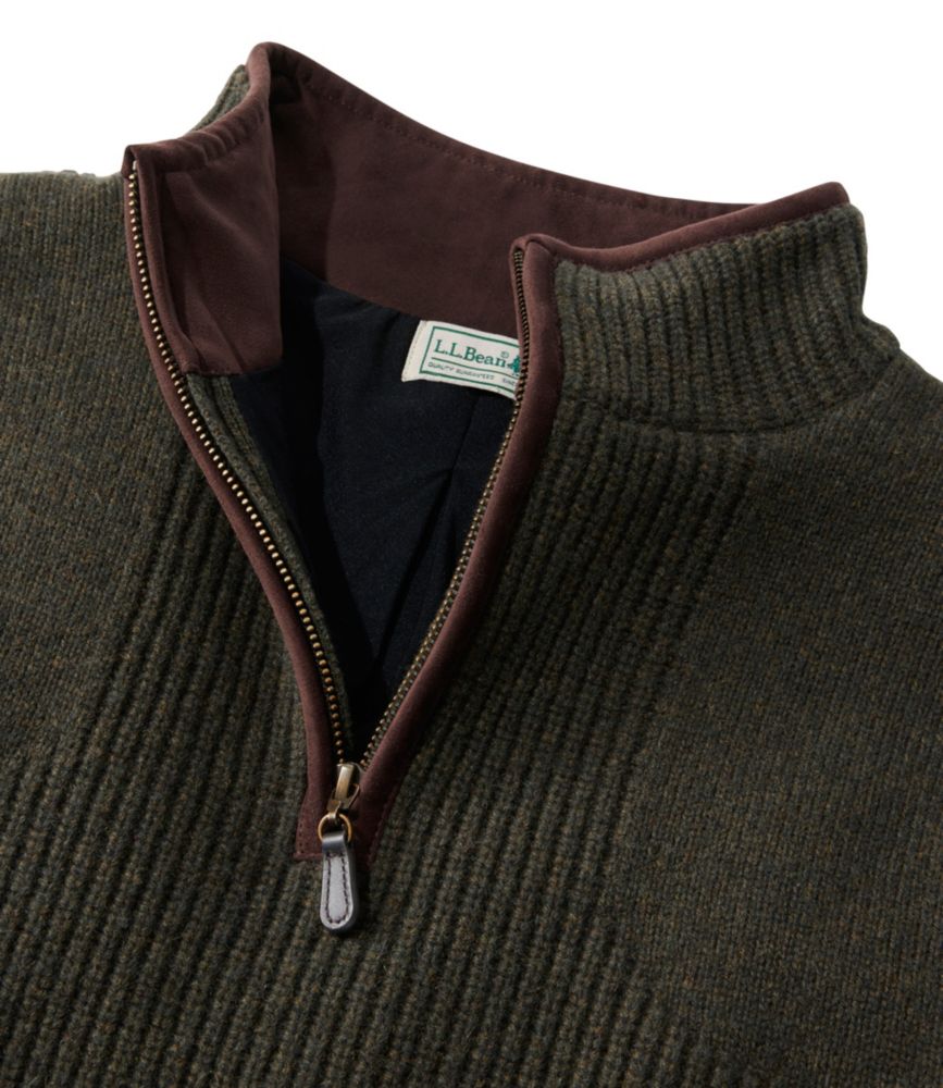 Men's Waterfowl Sweater with WINDSTOPPER by GORE-TEX LABS, Forest Shadow Heather, small image number 6