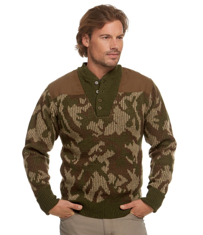 Commando Sweater, Camouflage Henley