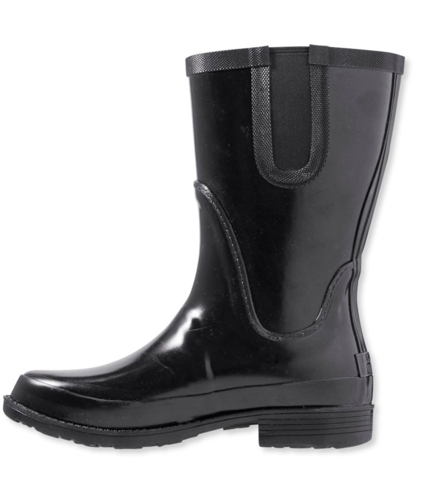 womens half calf rain boots