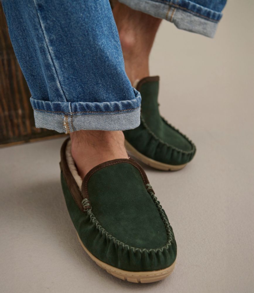 Men's Wicked Good Slippers, Venetian, Brown, small image number 7