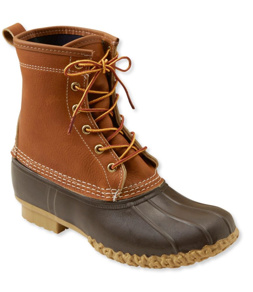 ll bean 8 inch shearling lined boots