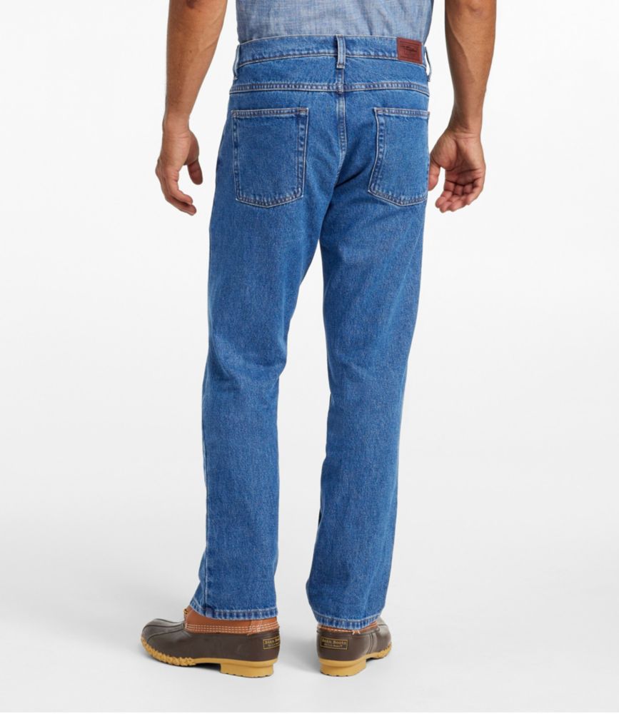 Men's Double L® Jeans, Standard Fit, Straight Leg, Stonewashed Denim, small image number 3