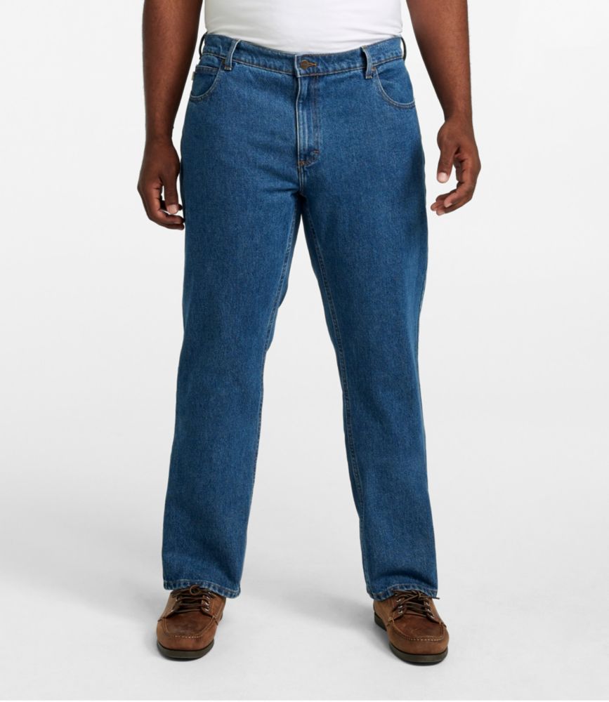 Men's Double L® Jeans, Standard Fit, Straight Leg, Stonewashed Denim, small image number 5