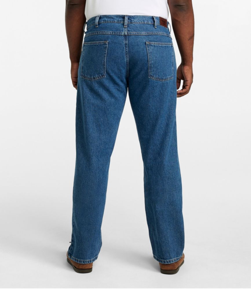 Men's Double L® Jeans, Standard Fit, Straight Leg, Stonewashed Denim, small image number 6