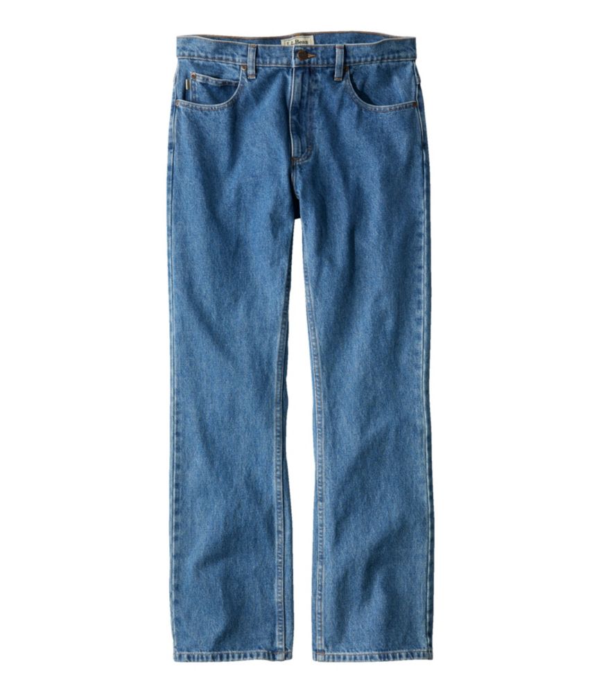 Men's Double L® Jeans, Standard Fit, Straight Leg, Stonewashed Denim, small image number 1