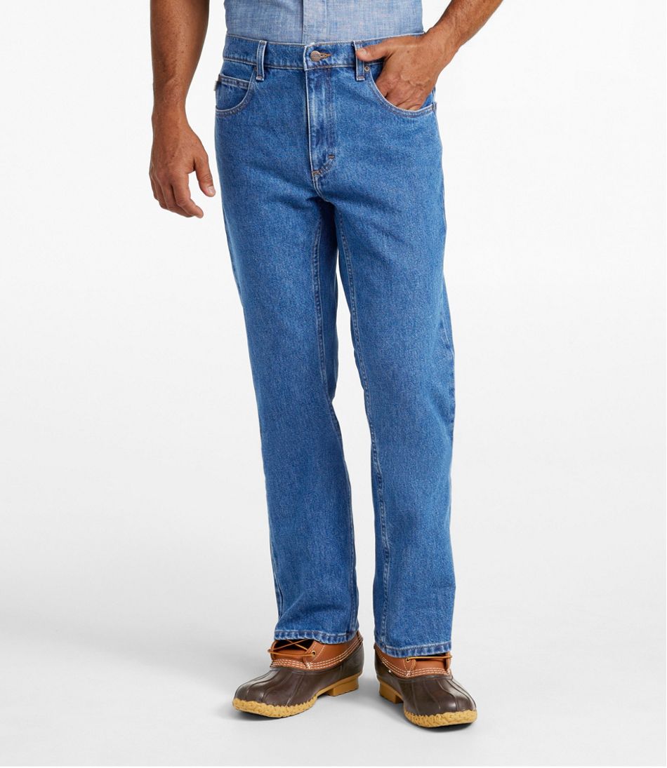 Men's Double L Jeans, Standard Fit, Straight Leg | Jeans at L.L.Bean